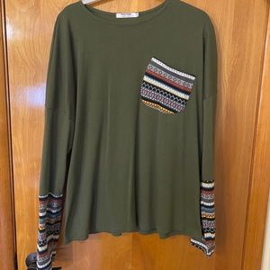 Women long sleeve tee